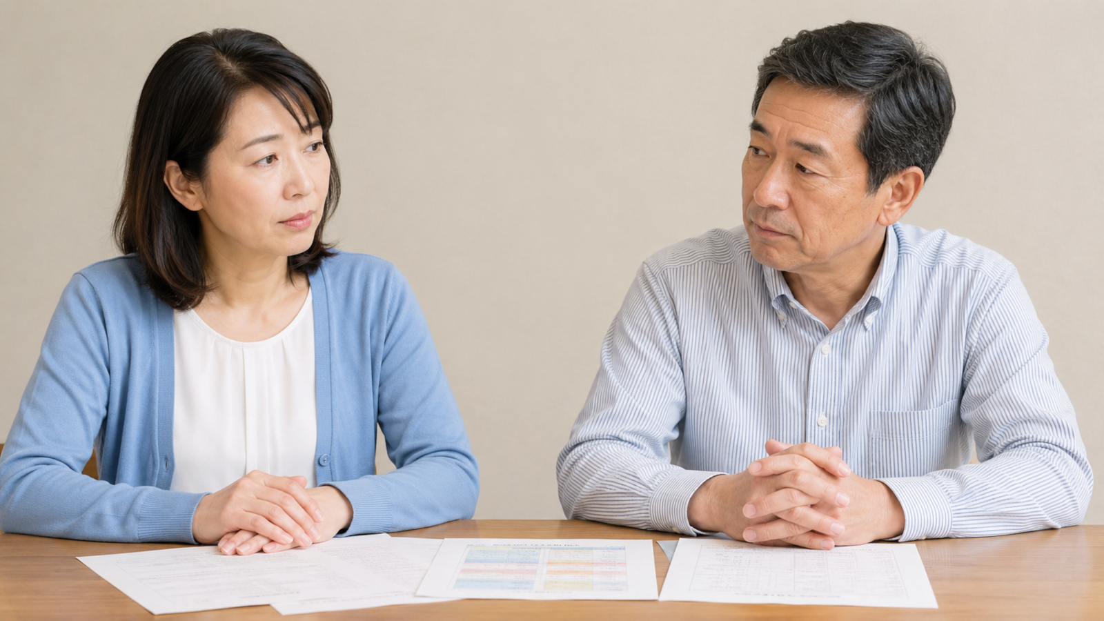 家族トラブルについて話し合う兄弟姉妹
